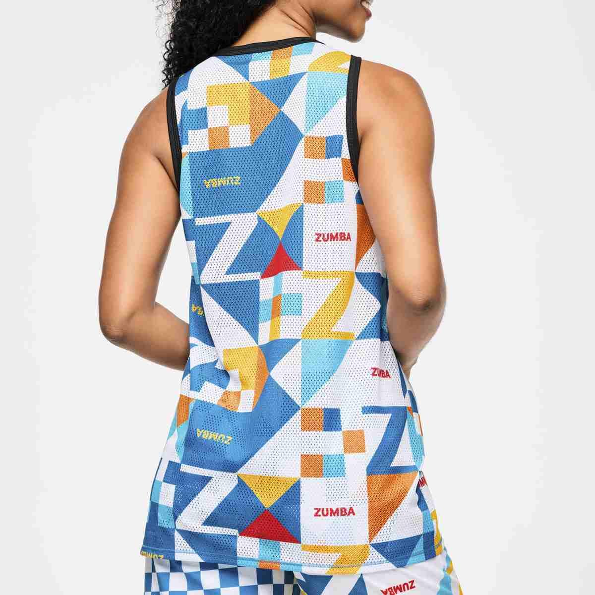 Zumba Rays Men's Basketball Tank