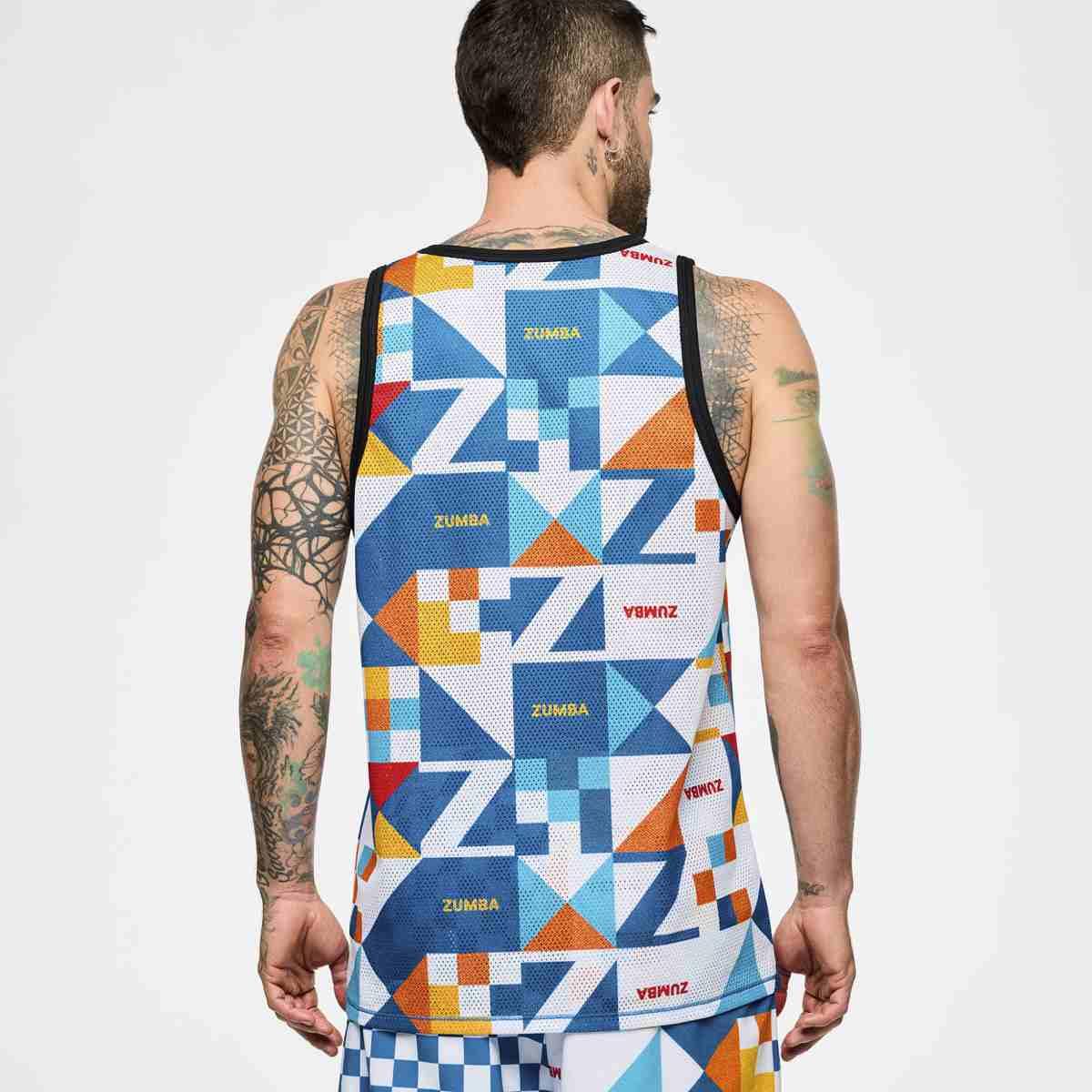 Zumba Rays Men's Basketball Tank