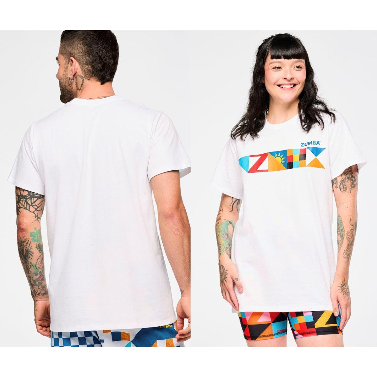Zumba Rays Crew Neck Tee