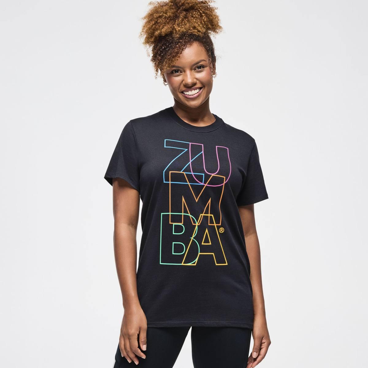 Zumba Block Tee
