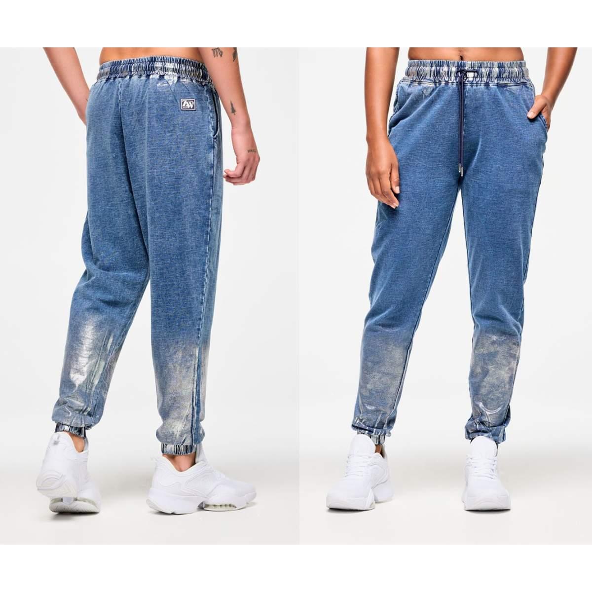 Blue Jean Knit Pants
