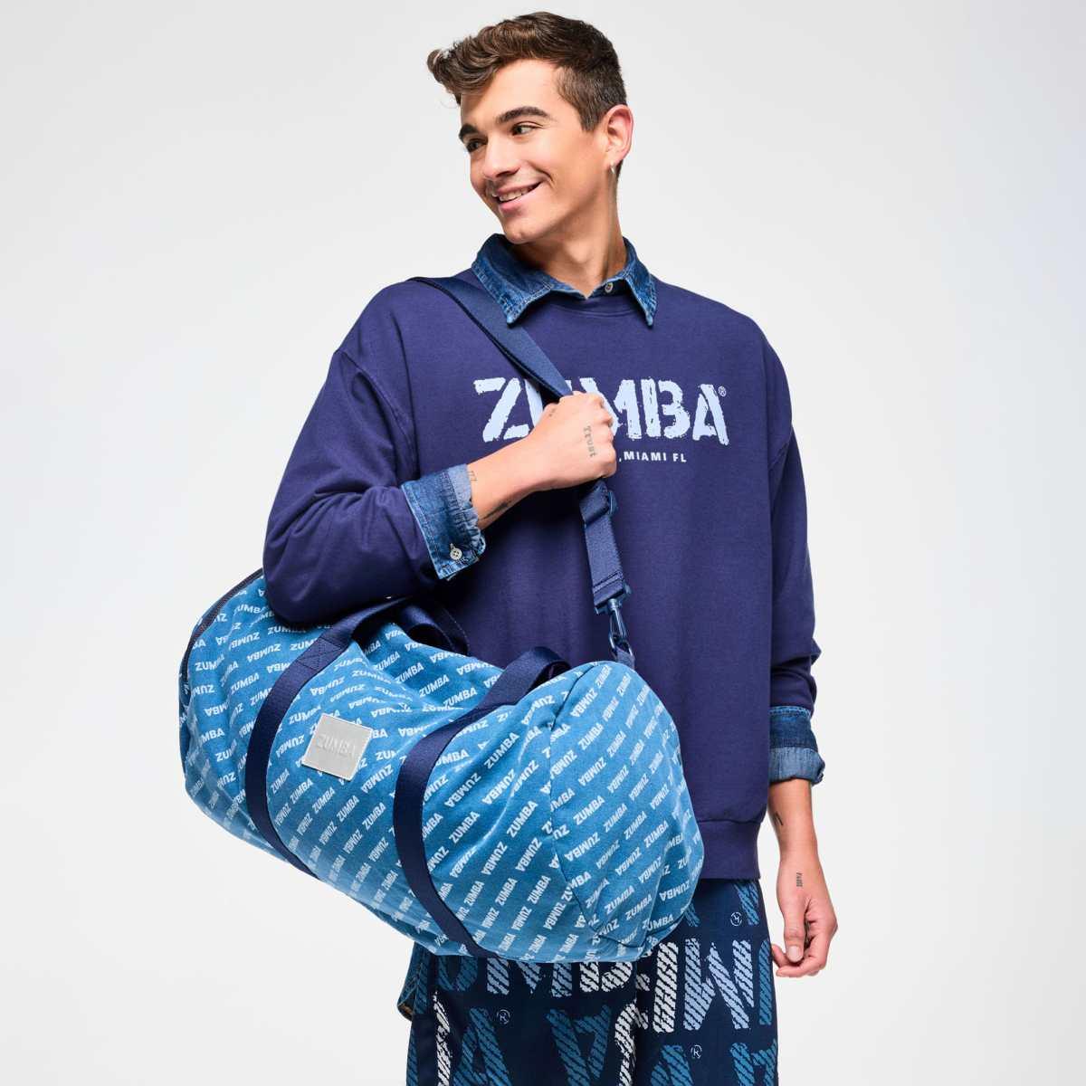 Blue Jean Duffle Bag