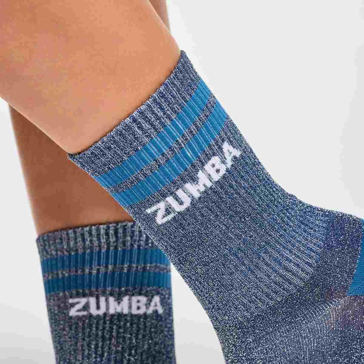 Blue Jean High Socks - Navy