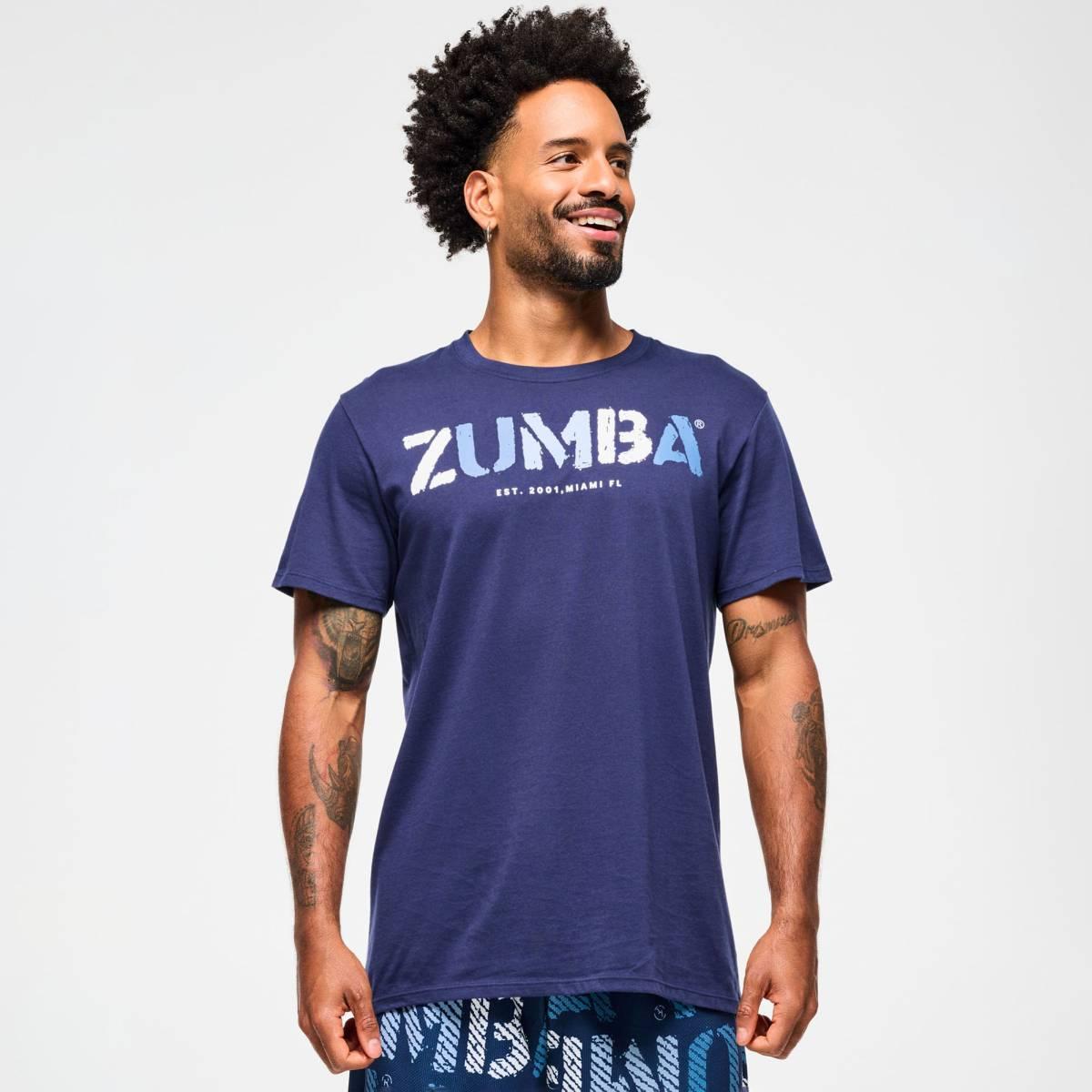 Blue Jean Crew Neck Tee - Indigo