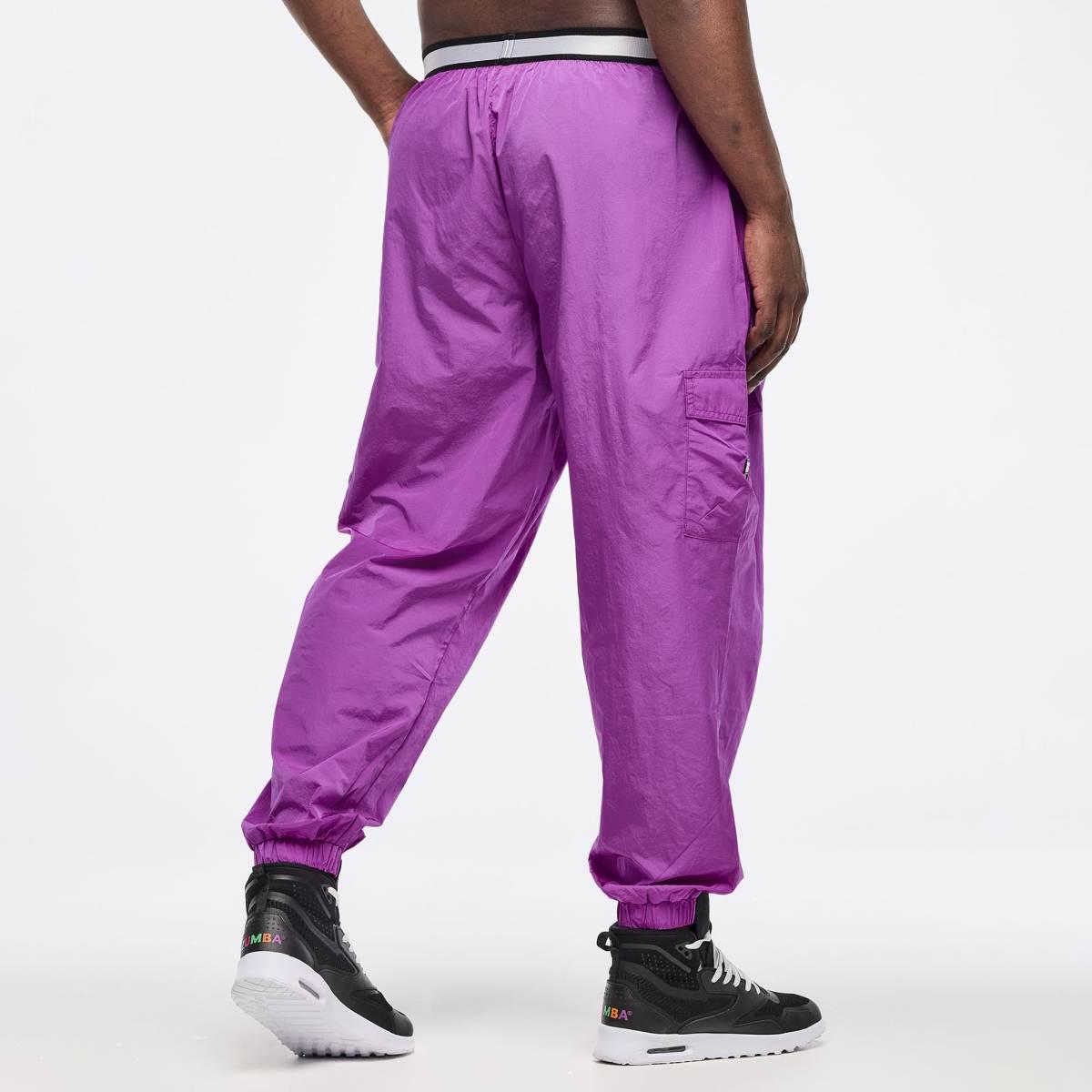 Zumba Libre Parachute Cargo Pants With Elastic Waistband