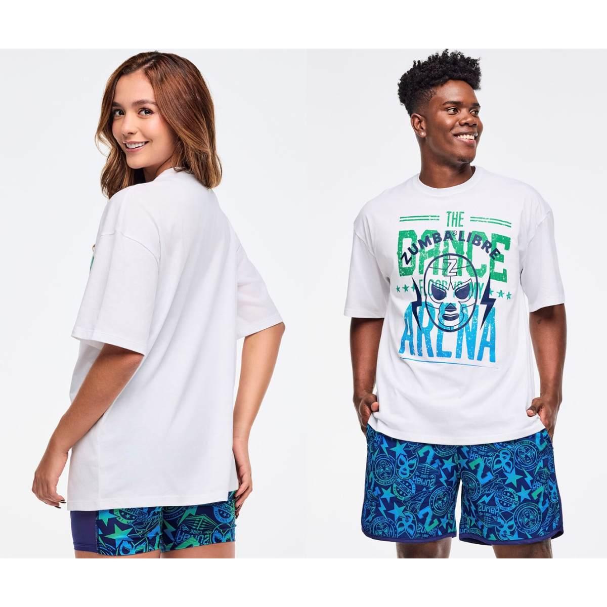 Zumba Libre Oversized Drop Shoulder Tee