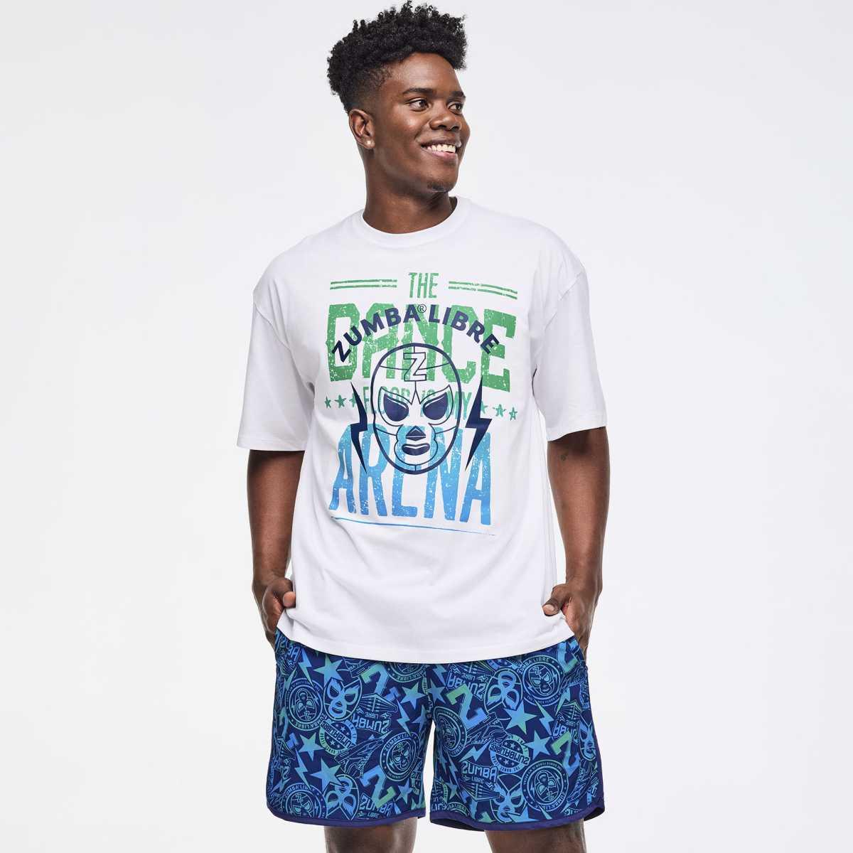 Zumba Libre Oversized Drop Shoulder Tee