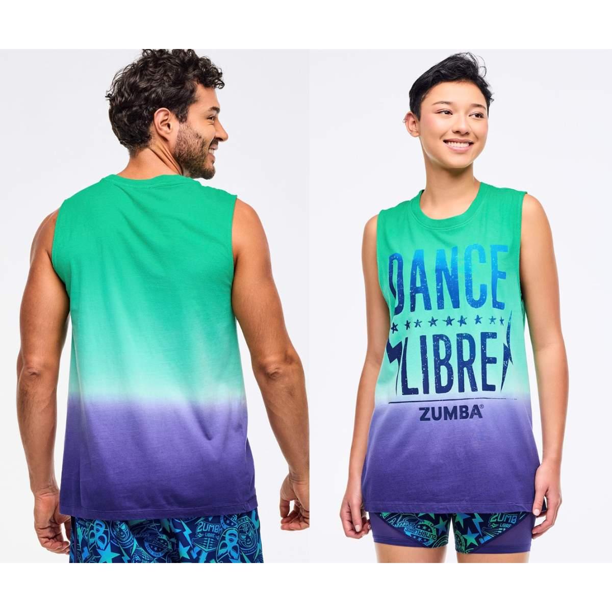 Zumba Libre Men's Wide Shoulder Tank