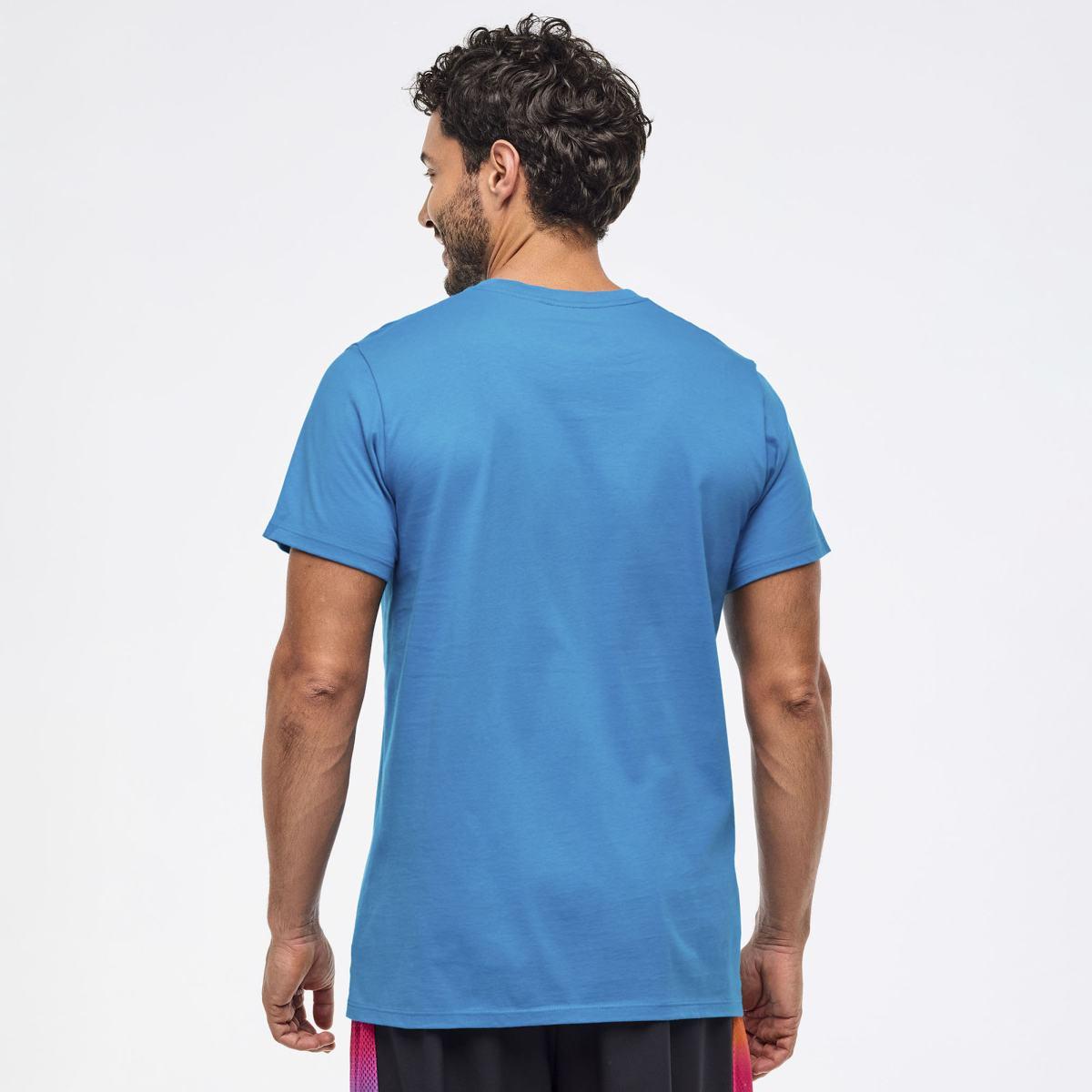 Zumba Libre Crew Neck Tee - Peek-A-Blue