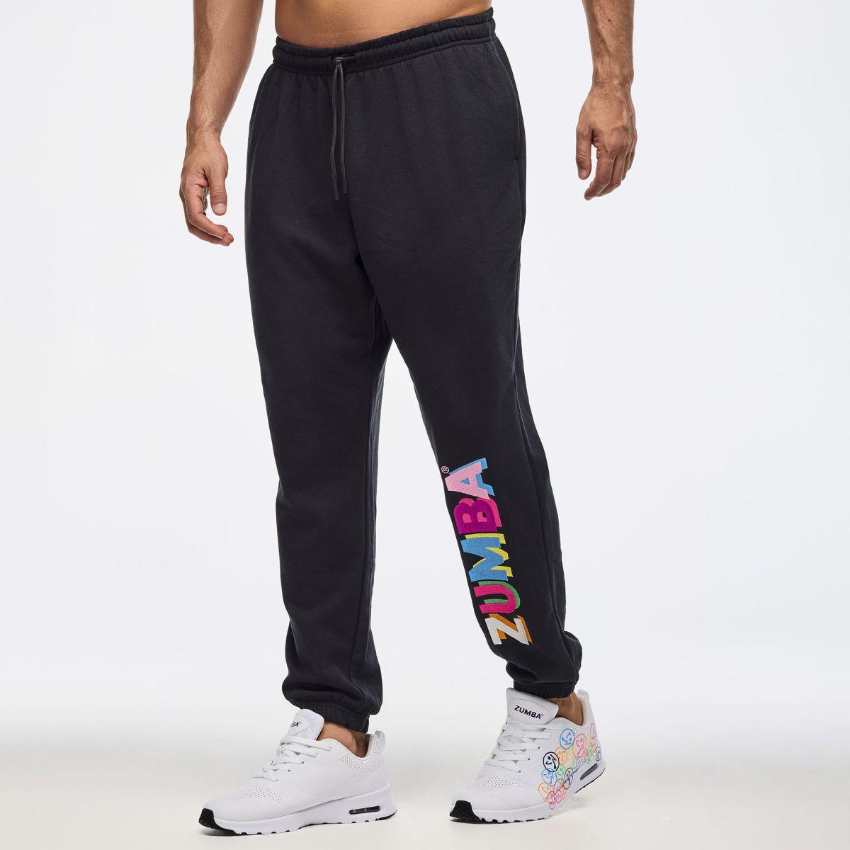 Zumba Multicolor Logo Slouch Sweatpants