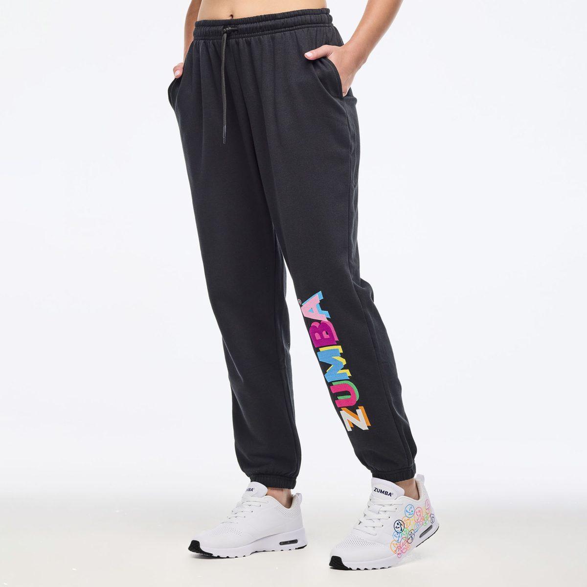 Zumba Multicolor Logo Slouch Sweatpants