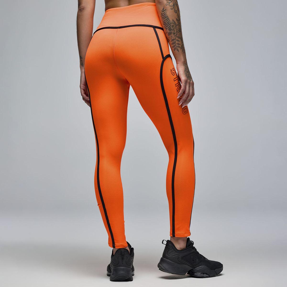 STRONG iD High Waisted Ankle Legging With Strapping