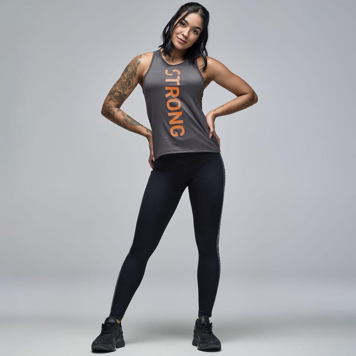 STRONG iD Fitted Waist-length Tank