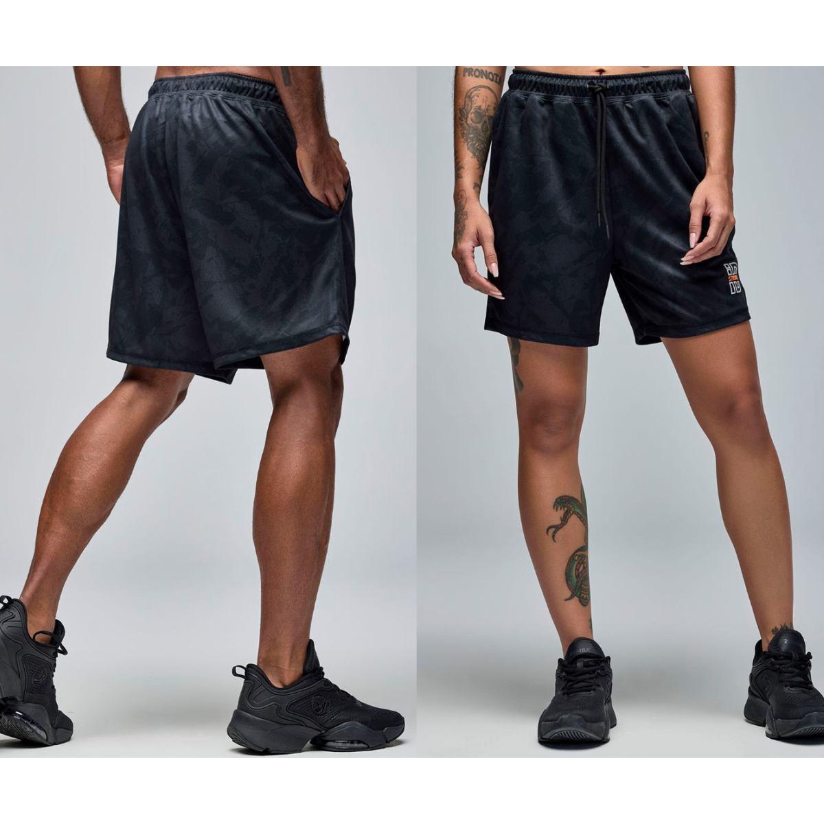 STRONG iD Men's Shorts - Black/Gray