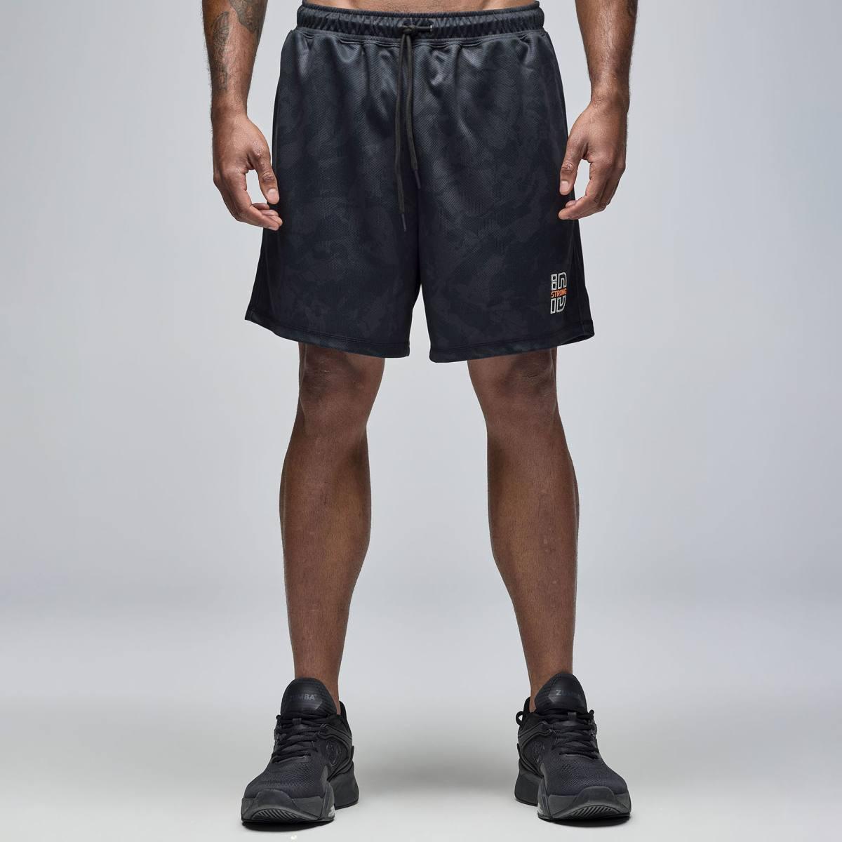 STRONG iD Men's Shorts - Black/Gray