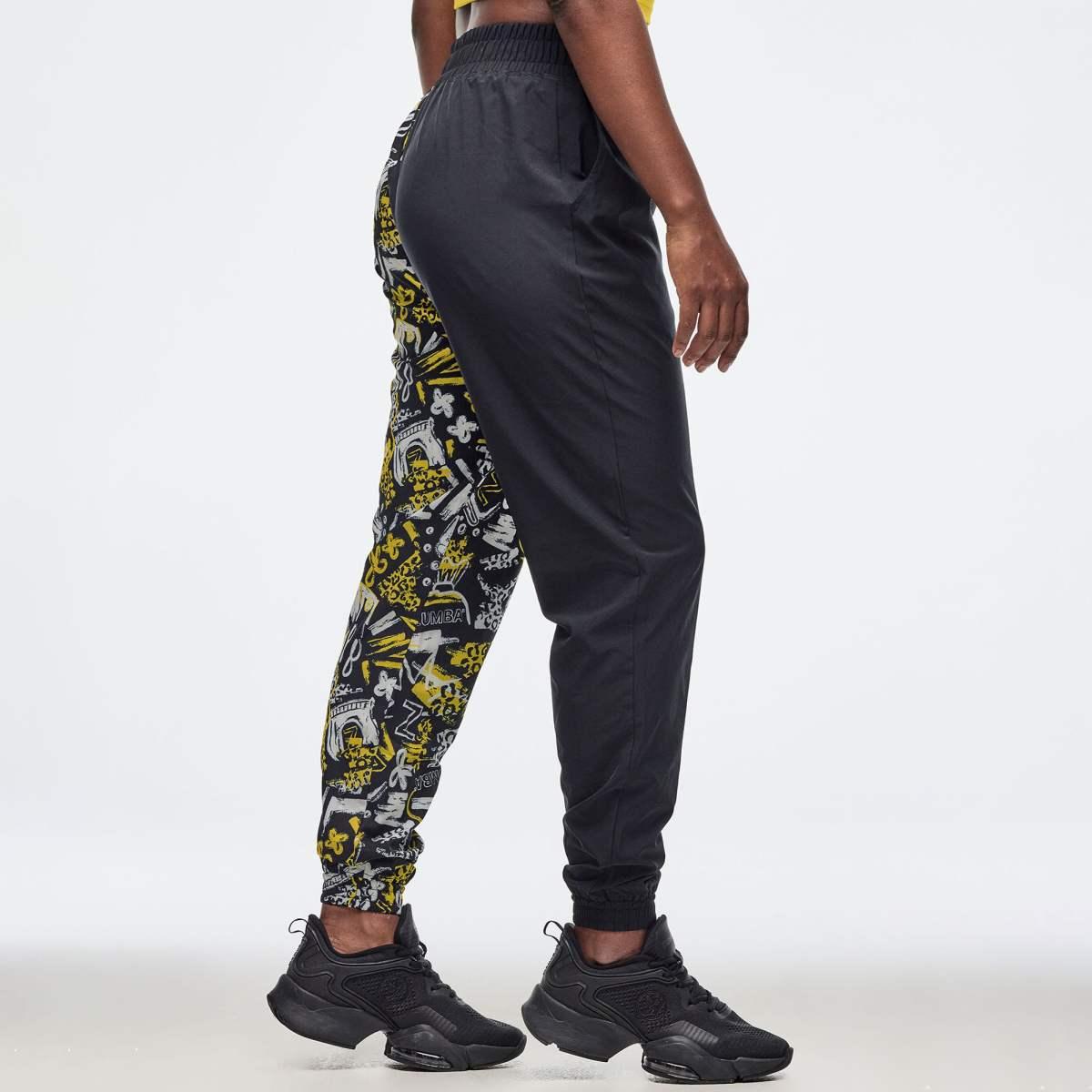 Sizzlin' High Waisted Zip Front Track Pants