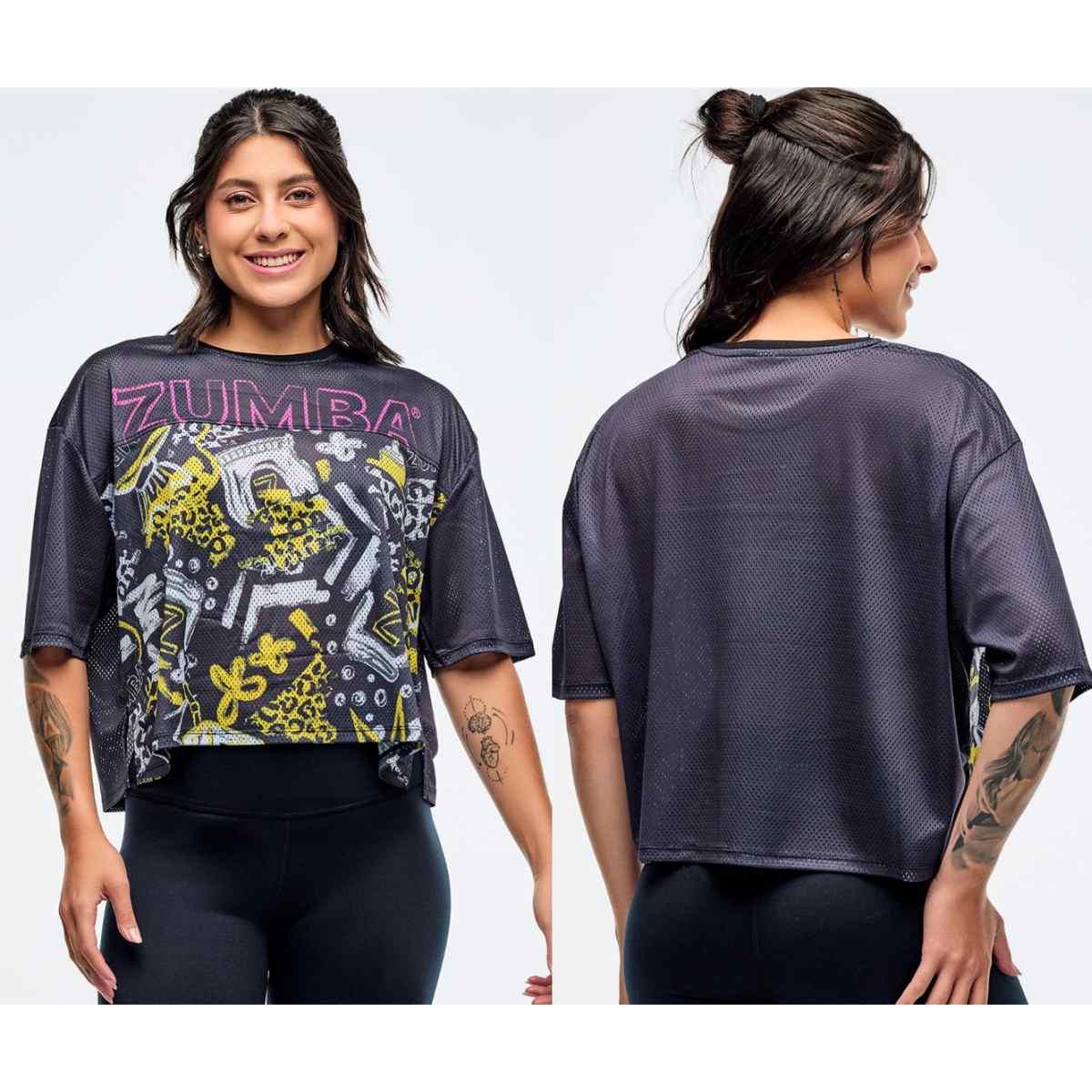 Sizzlin' Mesh Boxy Crop Top