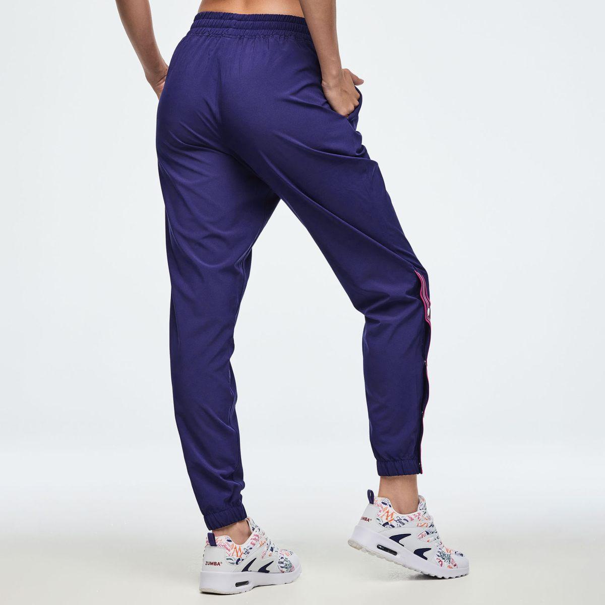 Class of 2001 Woven Track Pants With Side Snaps