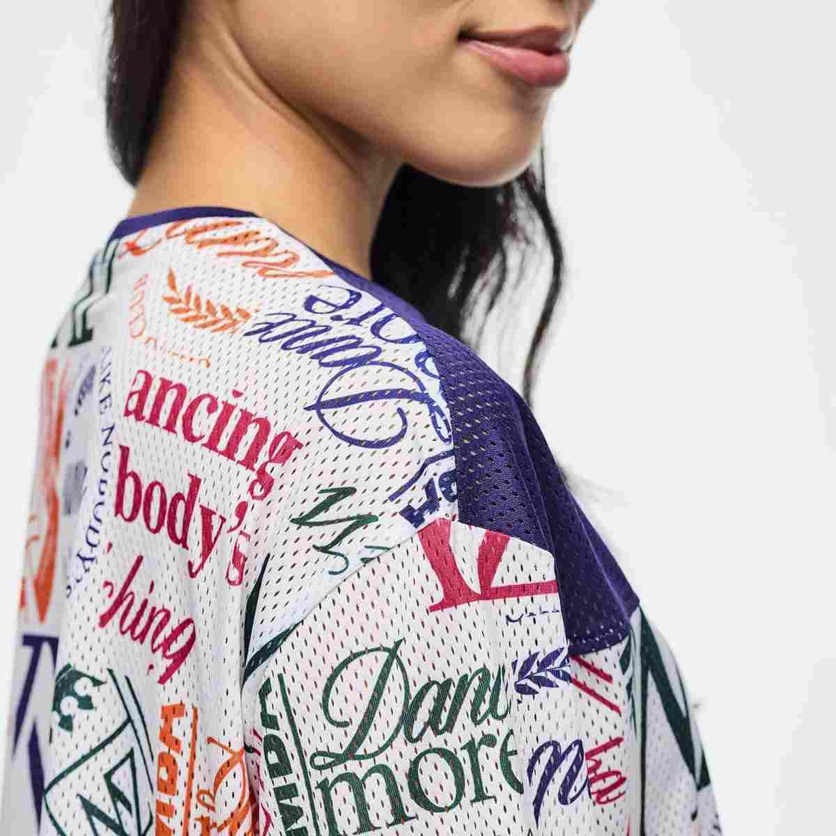 Class of 2001 Mesh Boxy Crop Top