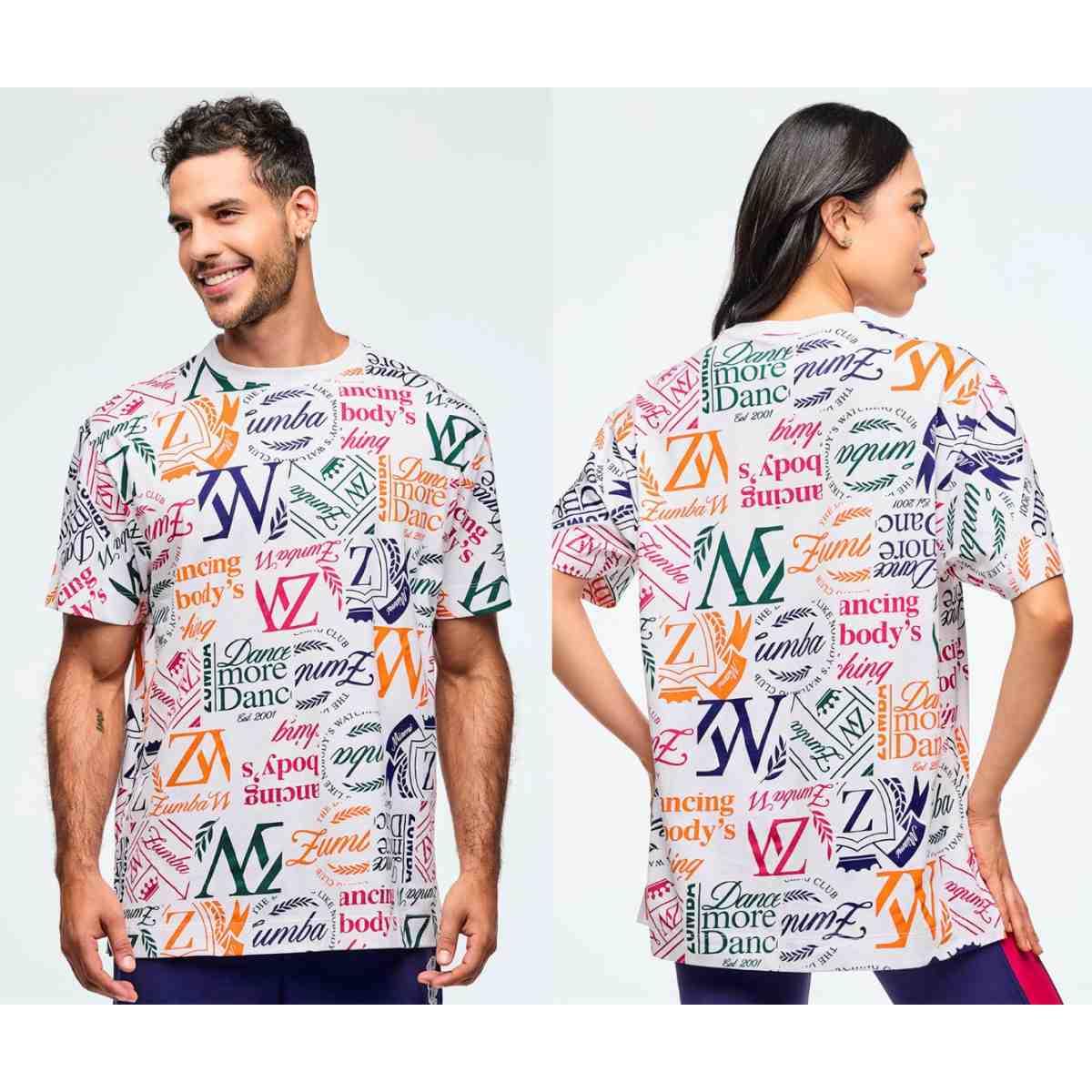 Class of 2001 Oversized Crew Neck Top