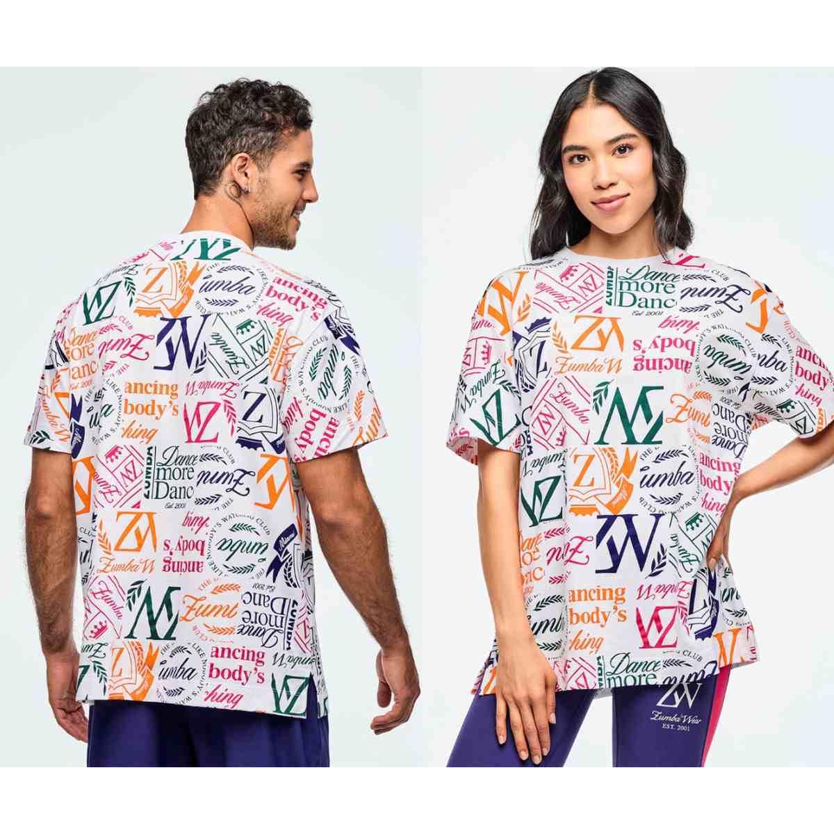Class of 2001 Oversized Crew Neck Top