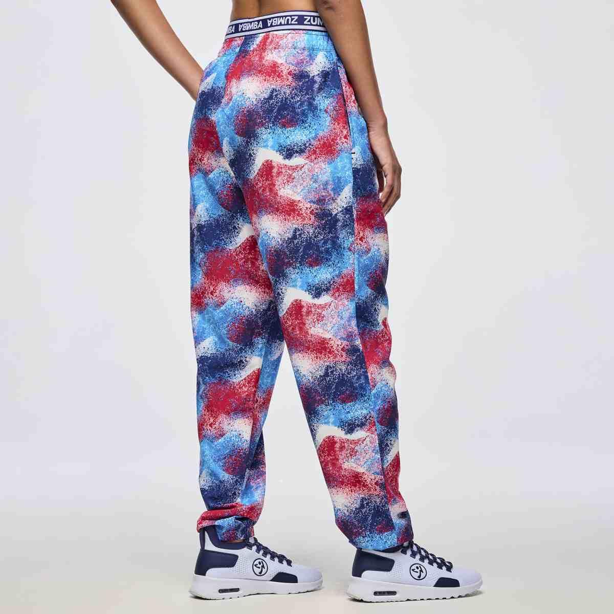 Apres Zumba Double Waisted Slouch Woven Pants