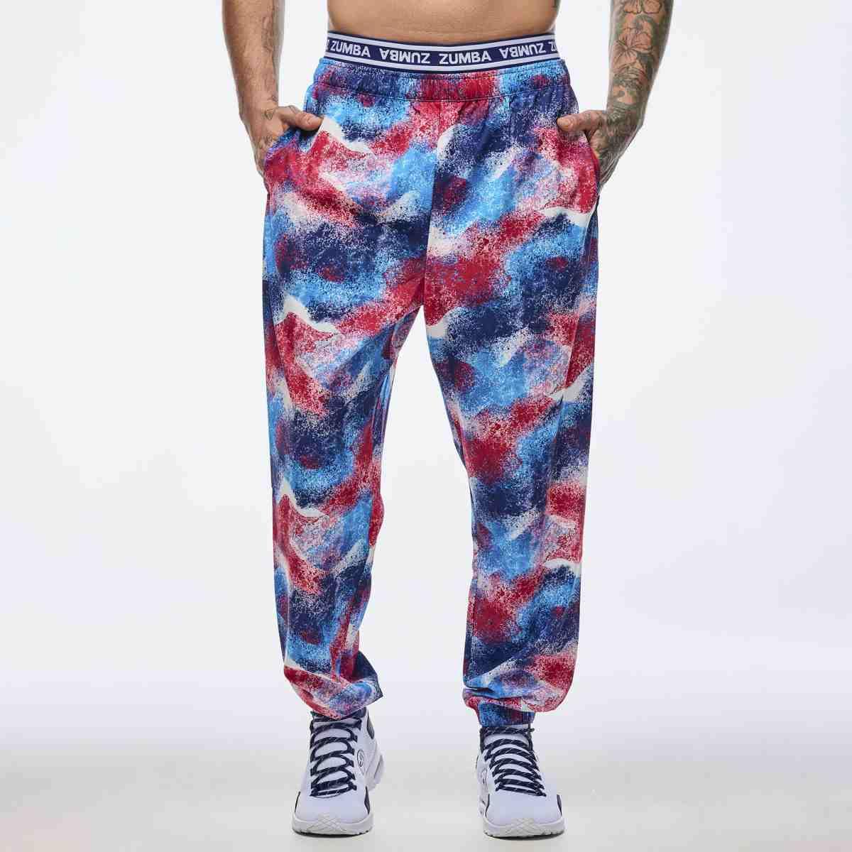 Apres Zumba Double Waisted Slouch Woven Pants