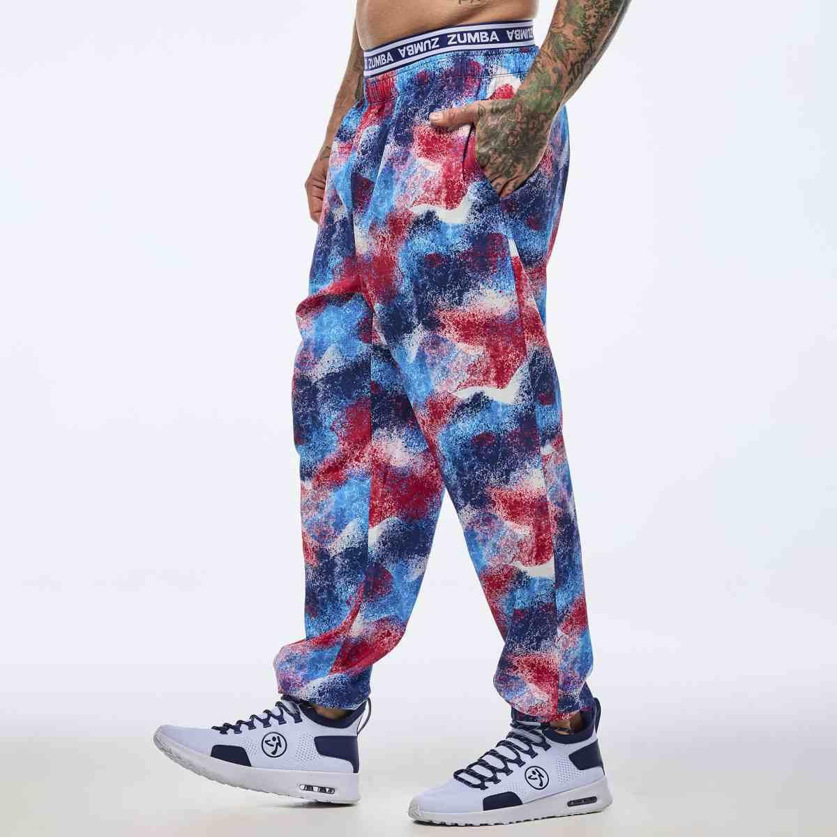 Apres Zumba Double Waisted Slouch Woven Pants