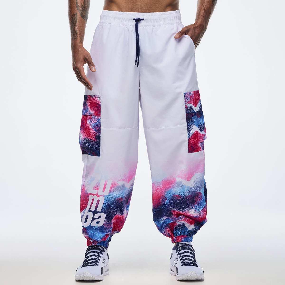 Apres Zumba Baggy Parachute Cargo Pants