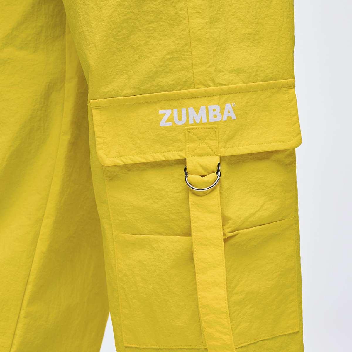 Apres Zumba High Rise Cargo Pants With Tassels