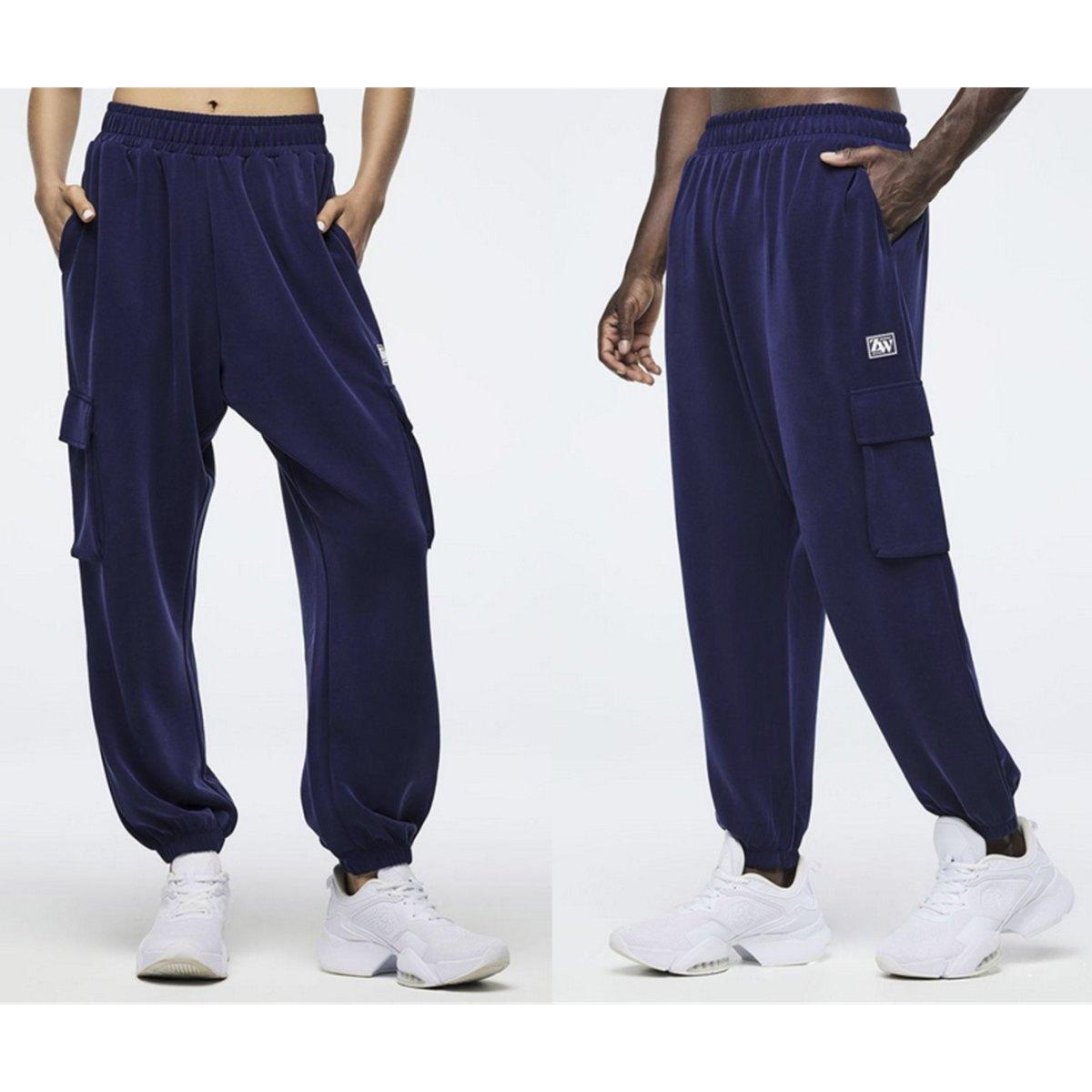 Apres Zumba Modal Slouch Cargo Pants - Indigo