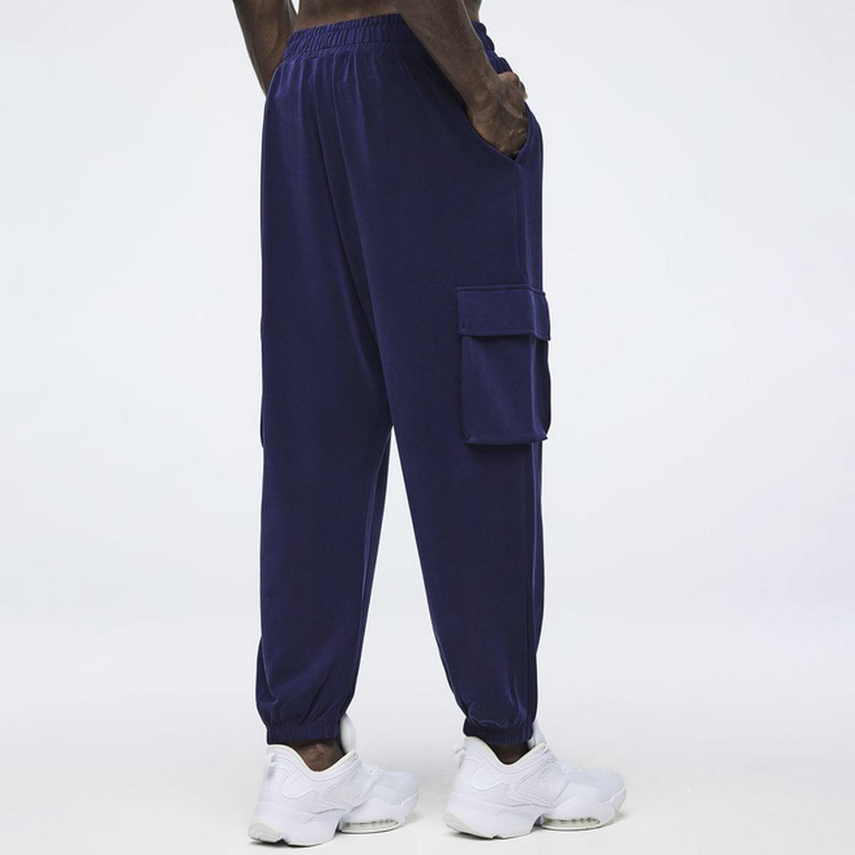 Apres Zumba Modal Slouch Cargo Pants - Indigo