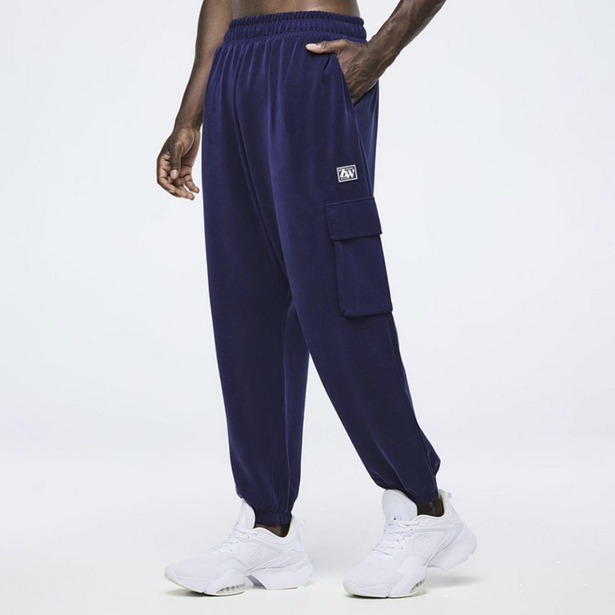 Apres Zumba Modal Slouch Cargo Pants - Indigo