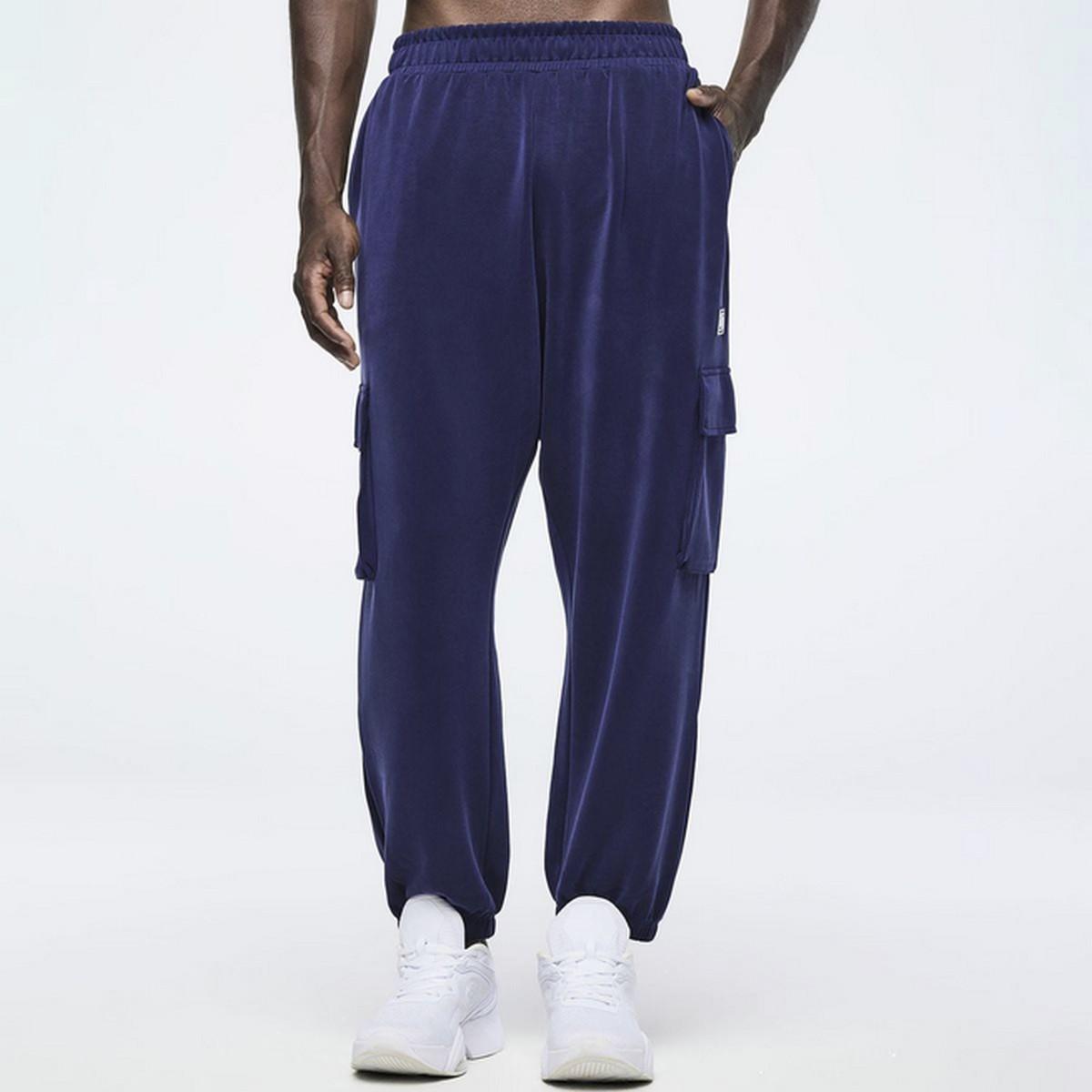 Apres Zumba Modal Slouch Cargo Pants - Indigo