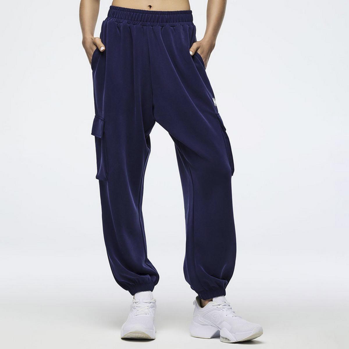 Apres Zumba Modal Slouch Cargo Pants - Indigo