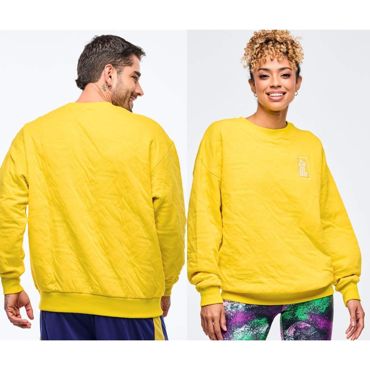 Apres Zumba Oversized Pullover Sweatshirt