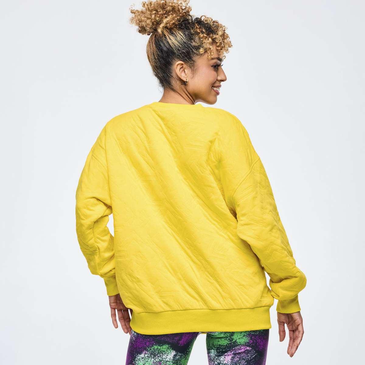 Apres Zumba Oversized Pullover Sweatshirt