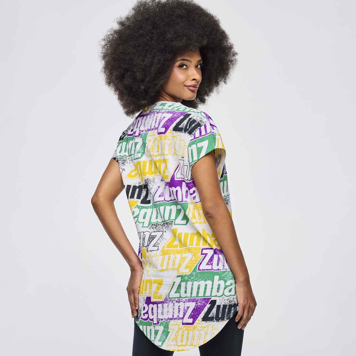 Apres Zumba Men's Crew Neck Round Hem Tee