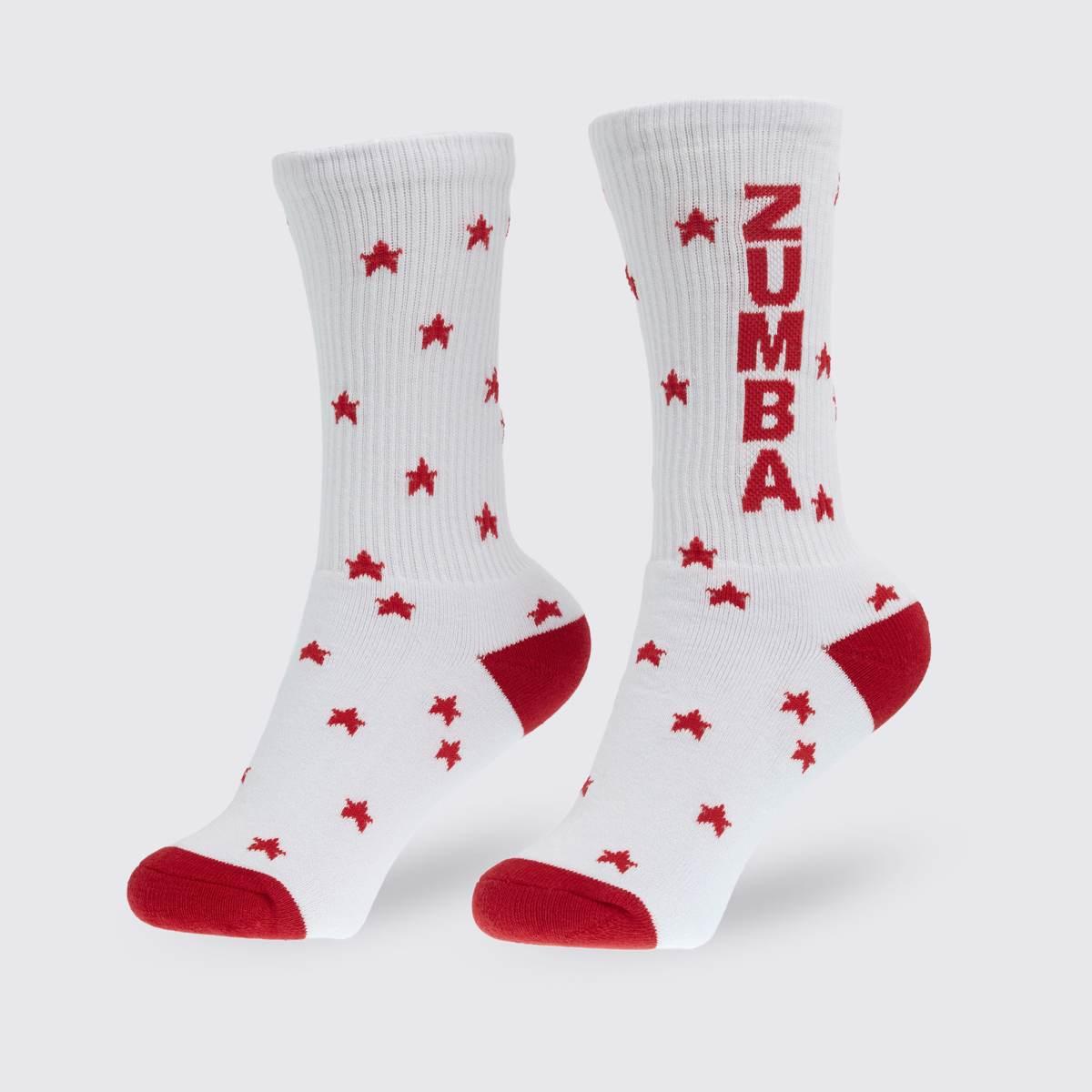 Zumba Plush High Socks - Stripes