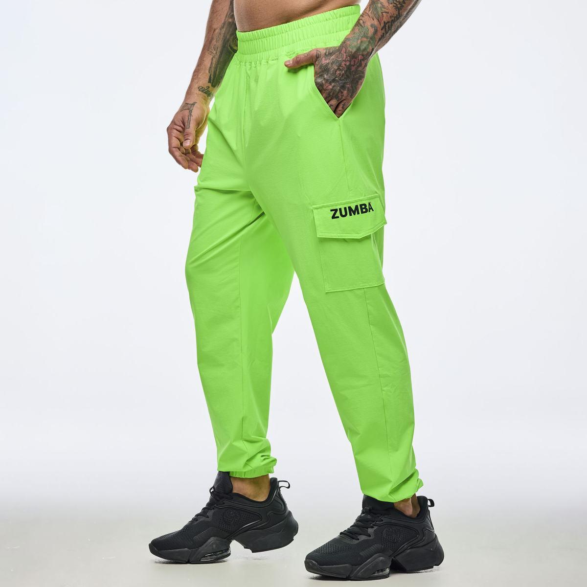 Neon Cargo Pants
