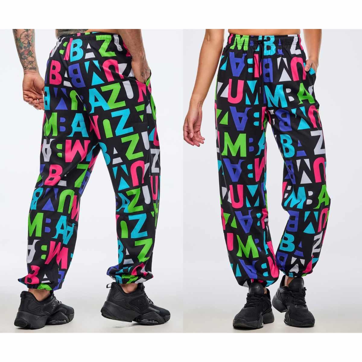 Neon Baggy Woven Pants