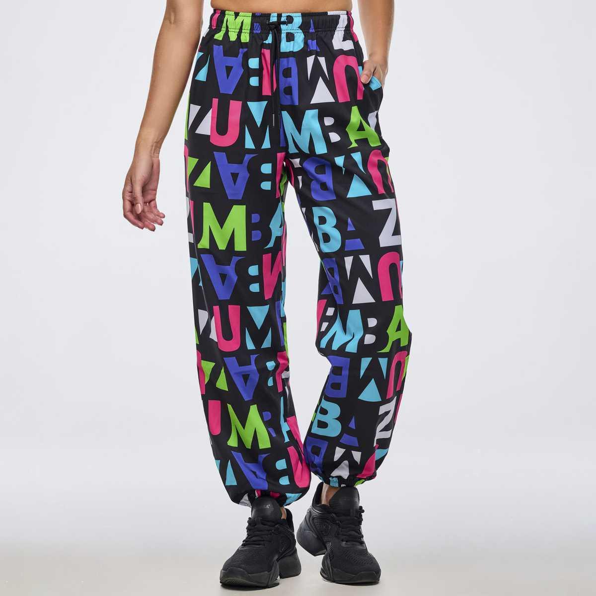 Neon Baggy Woven Pants