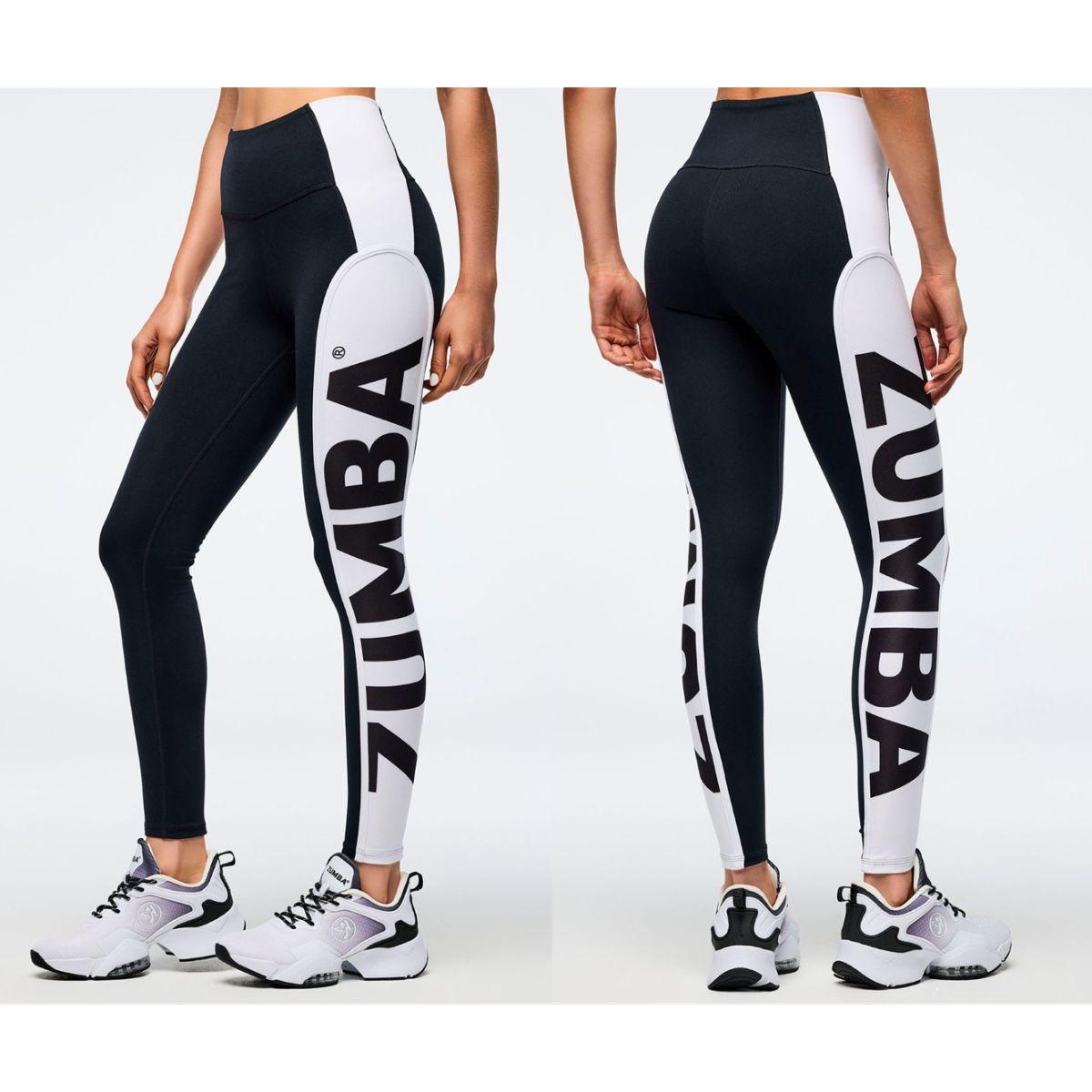 Zumba Basic High Waisted Ankle Leggings With Inserts