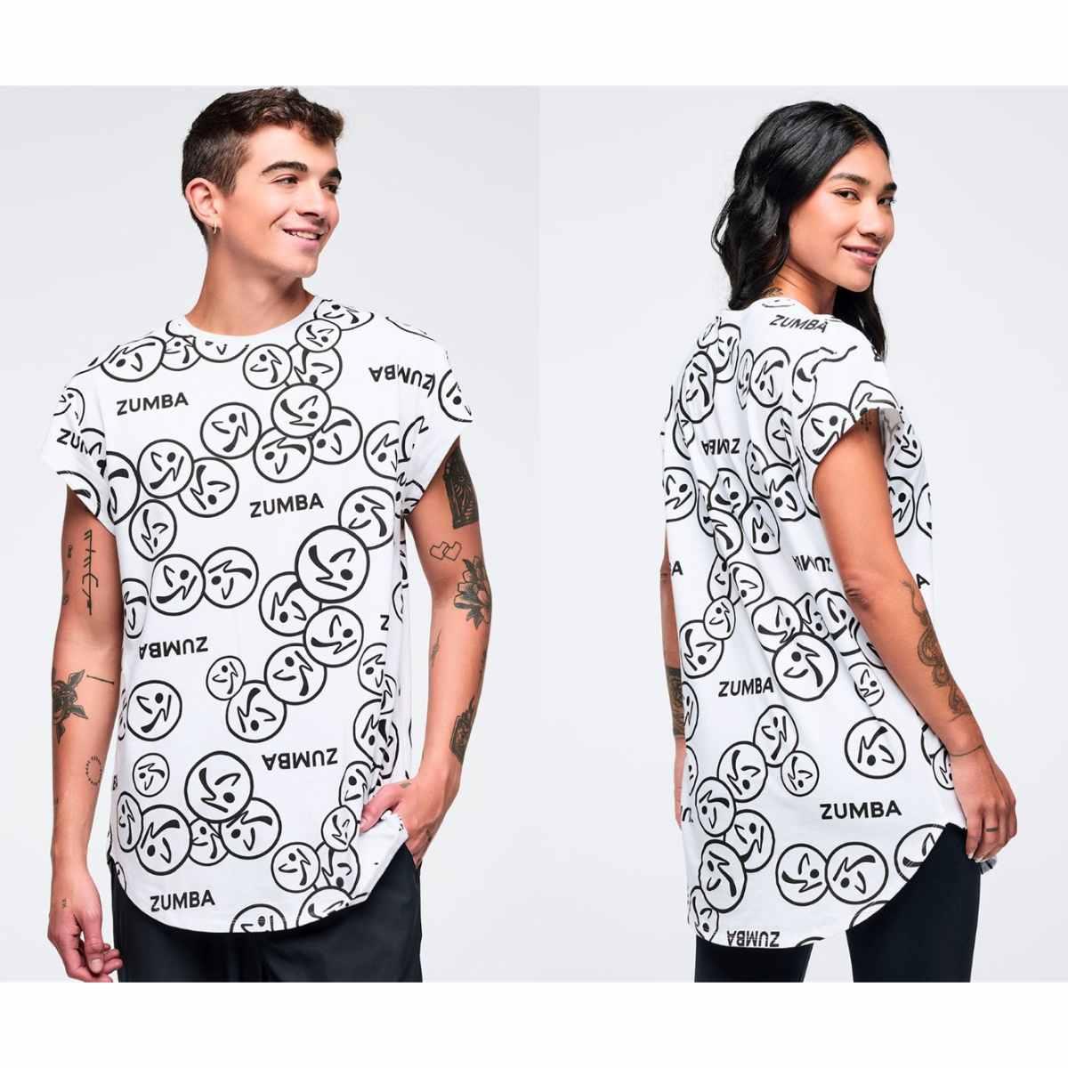 Zumba Basic Men's Round Hem Tee