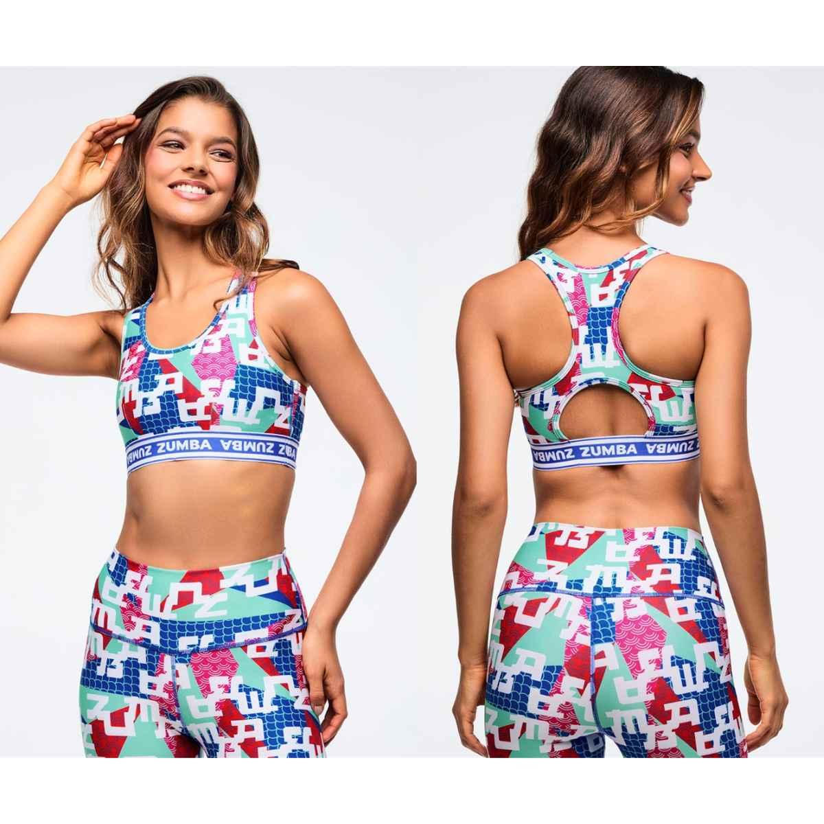 Eastern Flavor Scoop Bra With Elastic Waistband