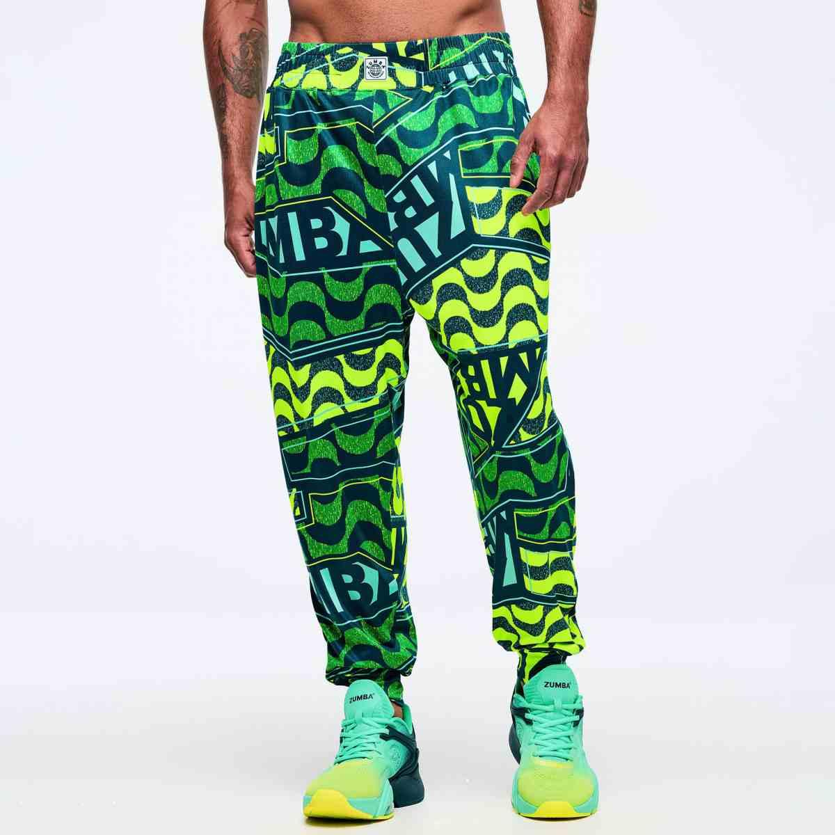 Latin Movement Knit Drop Crotch Joggers