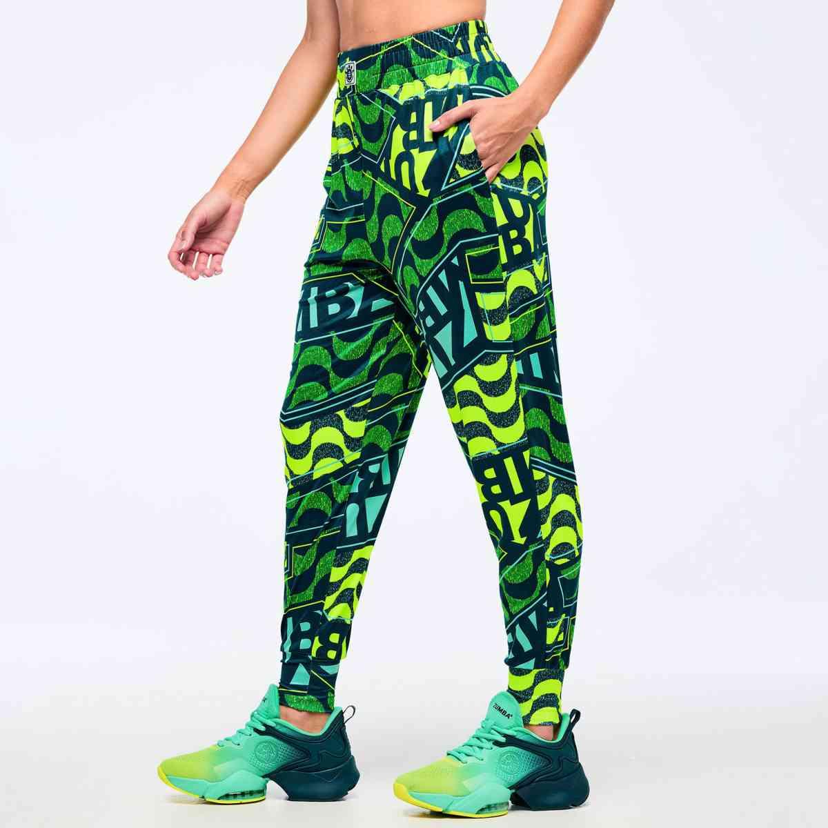 Latin Movement Knit Drop Crotch Joggers