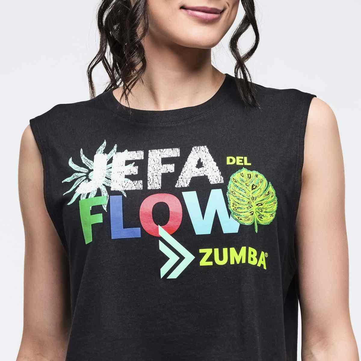 Latin Movement Muscle Crop Tank