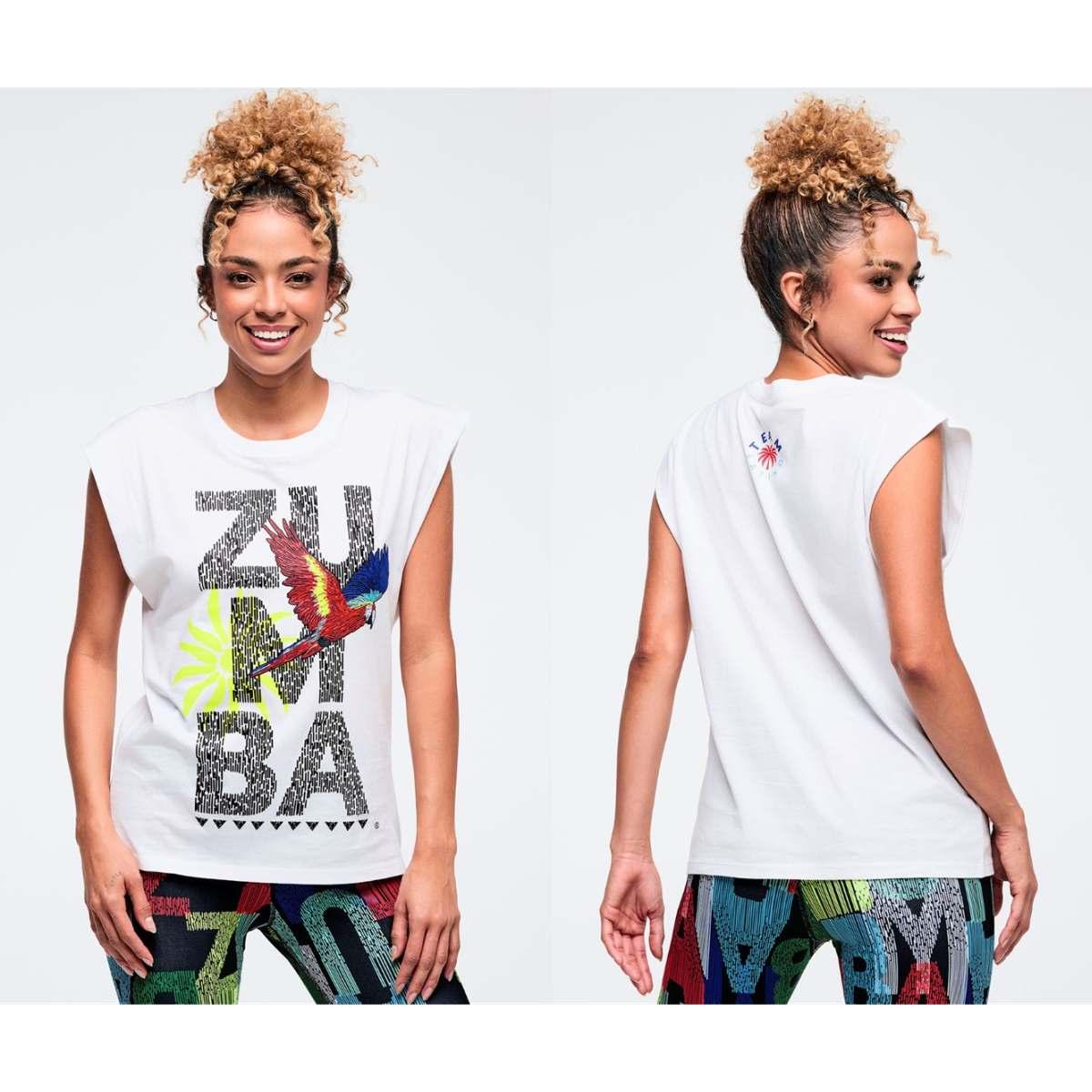 Latin Movement Muscle Tank With Extended Shoulder