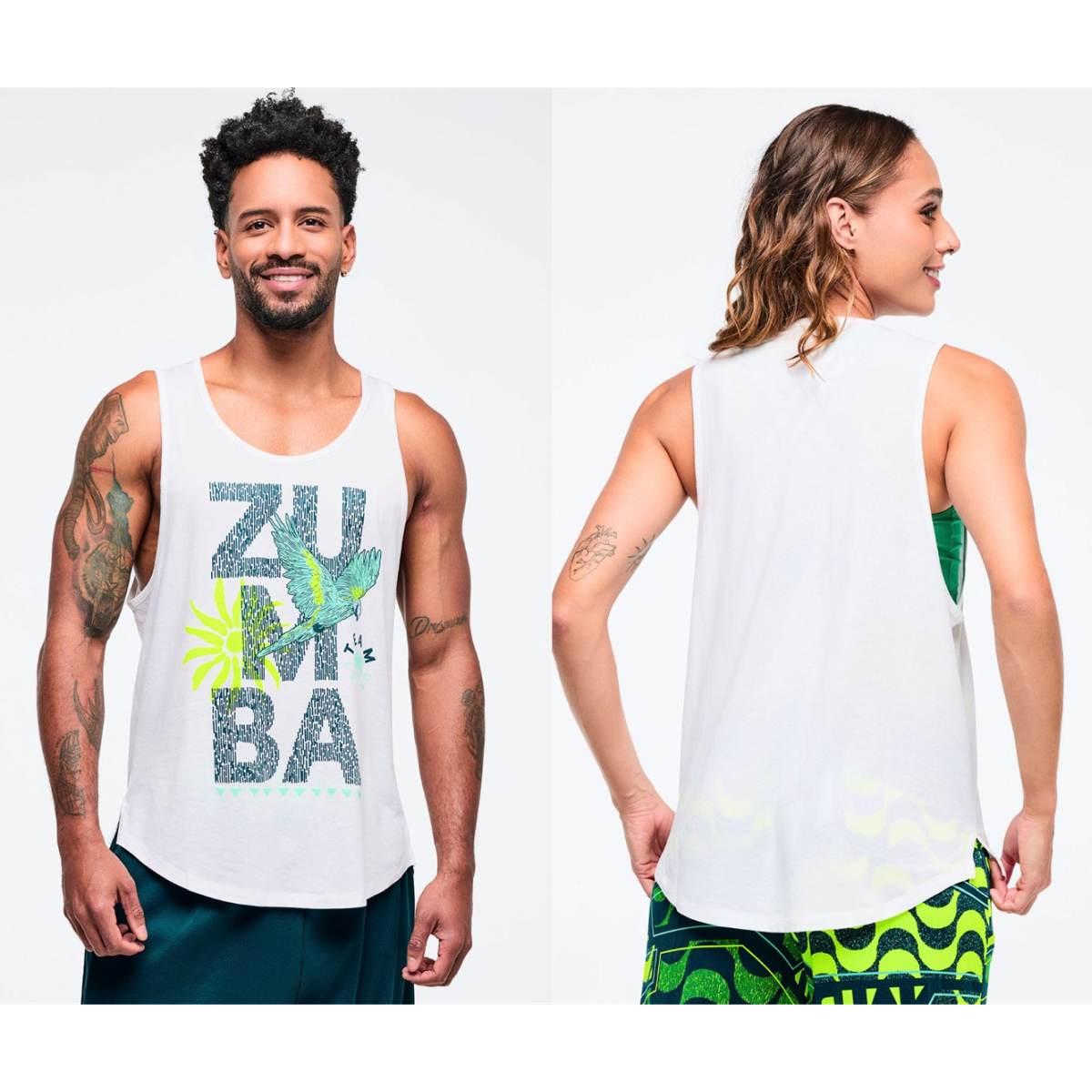 Latin Movement Men's Open Neck Tank